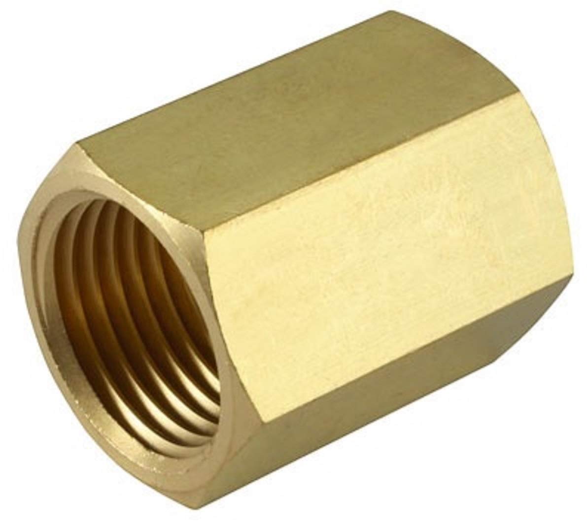 Merababa Brass Socket 1/2" BSP Female Long Nut for Brass Pipe Fittings (Pack of 2) (B08LTGDJ9Y) Amazon Price History, Amazon Price Tracker