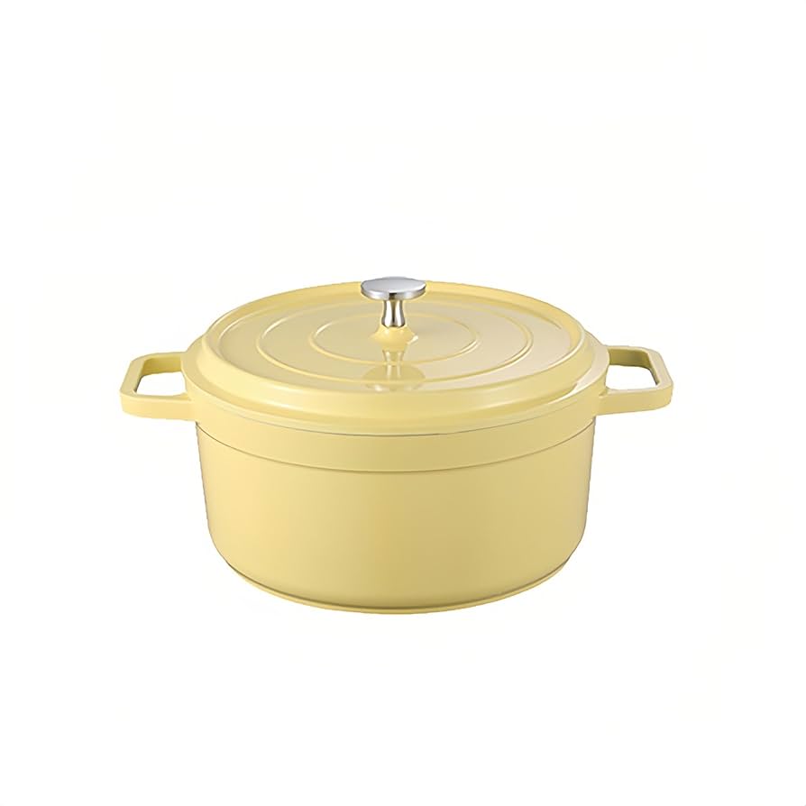 両手 鋳物 ホーロー鍋　20cm ホーロー鍋 ホーロー両手鍋 20cm 食洗機OK 一人鍋 フタ付き