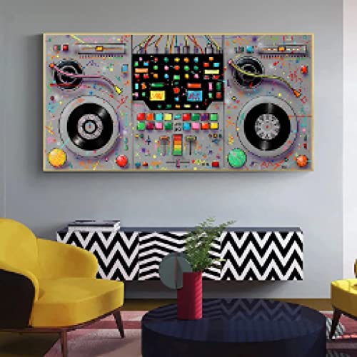Affiches et impressions sur toile musique abstraite déco grand format salon