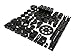 VELLEMAN MP8200SET/SP SET BLACK PLASTIC PARTS FOR K8200 - 3D PRINTER (SPARE PART)