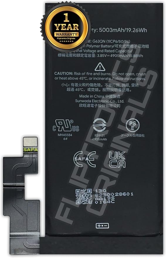 Image of G63QN Battery for Google Pixel 6 Pro Battery with 1 Year Warranty**** (DD206)
