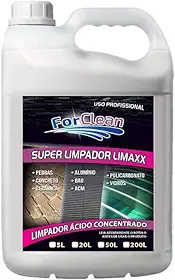 Limpa Pedras, Toldos De Policarbonato E Fachadas, Super Concentrado, 5 Litros
