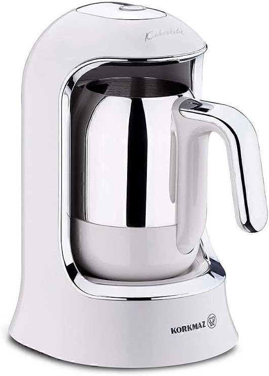 Korkmaz Kahvekolik Automatic Coffee Machine Vanilla