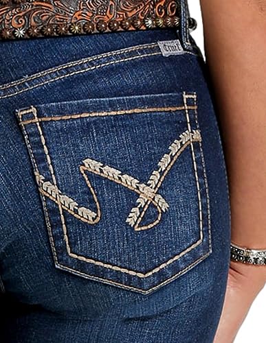 Western Jeans Women Hayley Trouser Dark Wash CB720540013