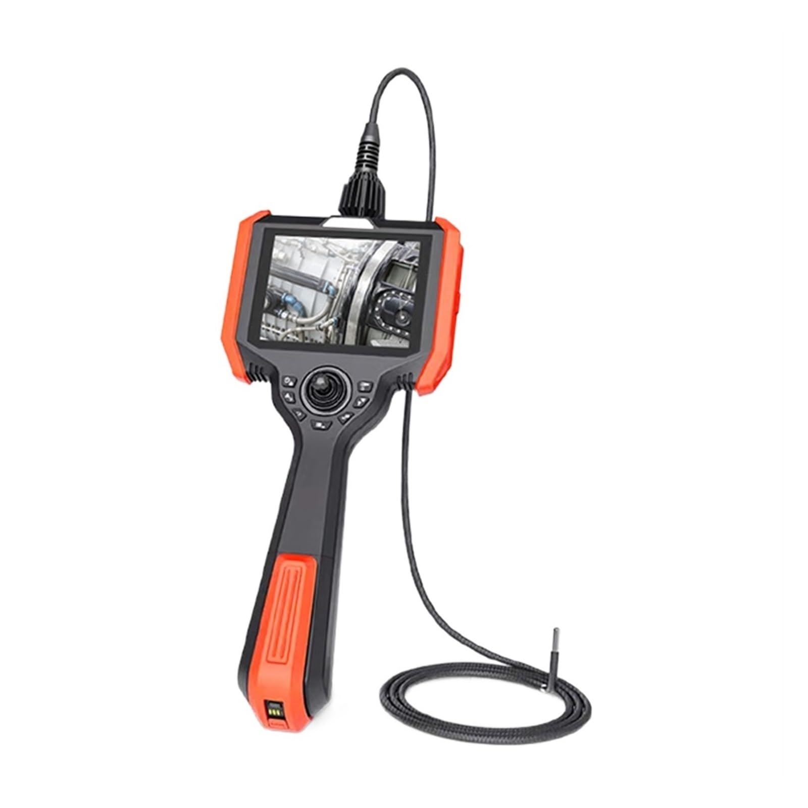 MZZYG Endoscope Inspection Camera 3.9mm Endoscope Camera Lens Diameter 4 Way Articulating Borescope Wifi In Automotive Manufacturing