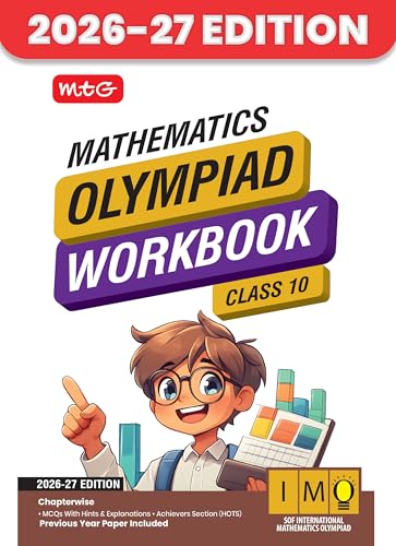Image of MTG International Mathematics Olympiad (IMO) Workbook Class 10 - Chapter-wise MCQs with Achievers Section - SOF Olympiad Books For 2026-27 Exam
