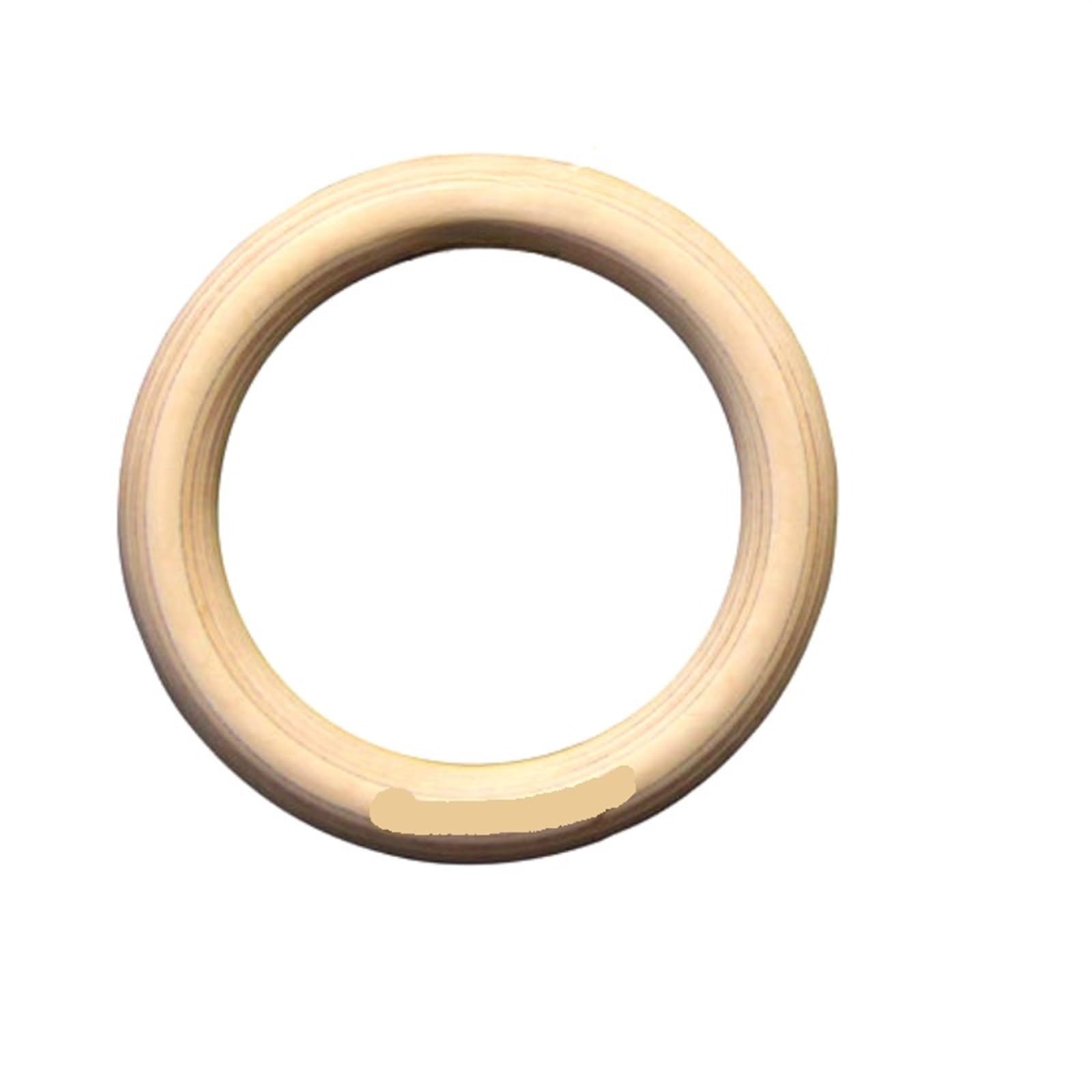 Anelli da Ginnastica 1 Paio di Anelli da Ginnastica 28 mm in Legno con Cinghie Regolabili Fibbie Lunghe for Allenamento for Adulti e Bambini, Palestra Domestica, Fitness