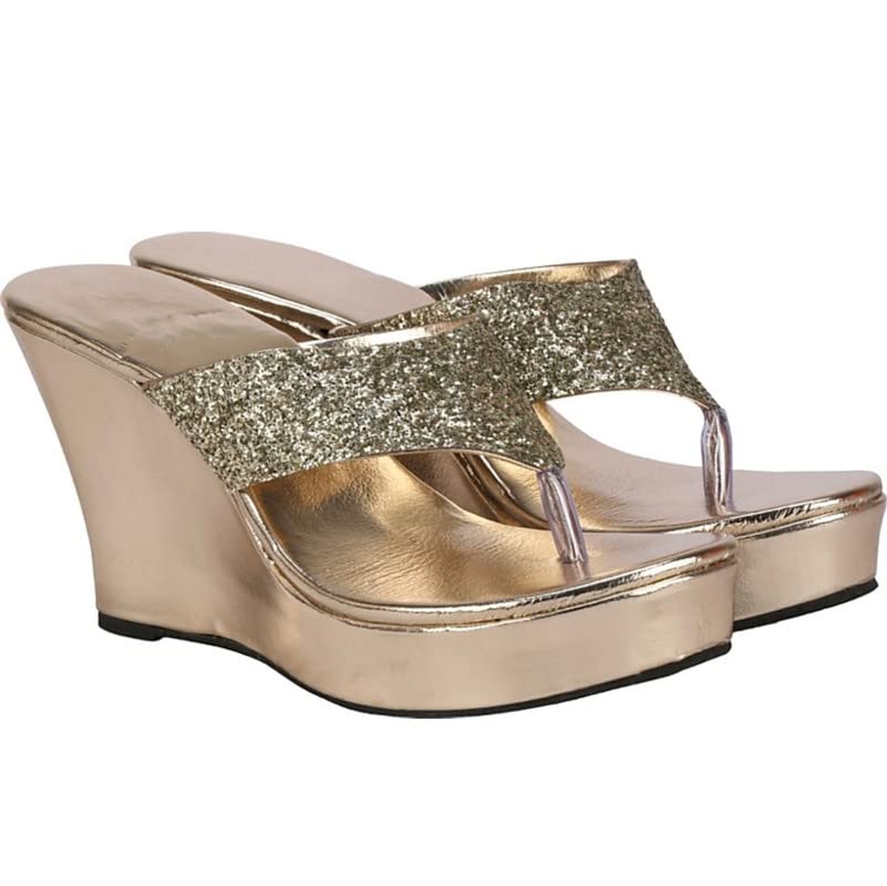 Delish Wadding Wedges Heel For Women And Girl (B0BPC7KSVS) Amazon Price History, Amazon Price Tracker