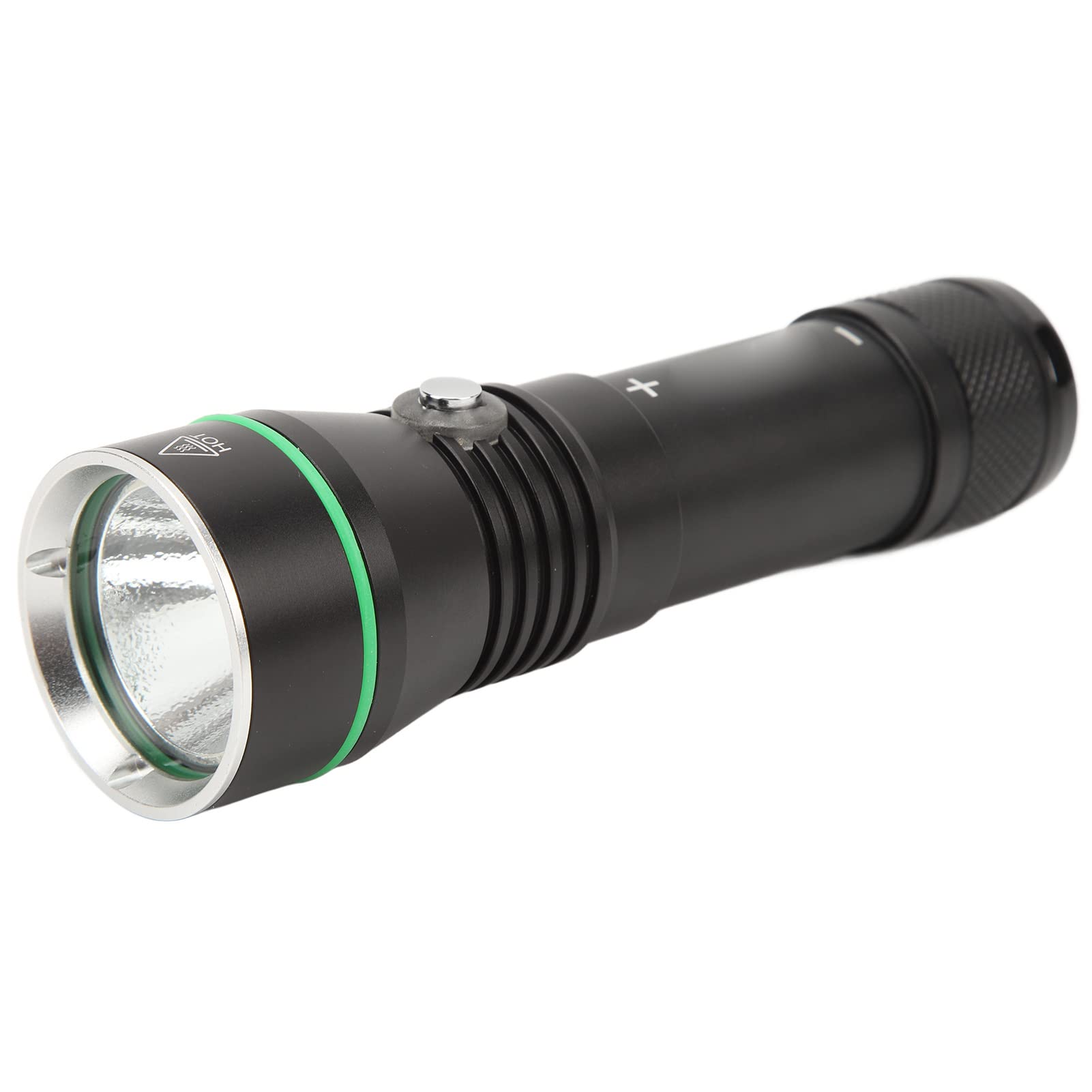 VGEBY Torcia Subacquea, 3 modalità Lampada Torcia Subacquea Ad Alta luminosità IPX8 Impermeabile in Lega di Alluminio da 110 Metri Immersioni Subacquee