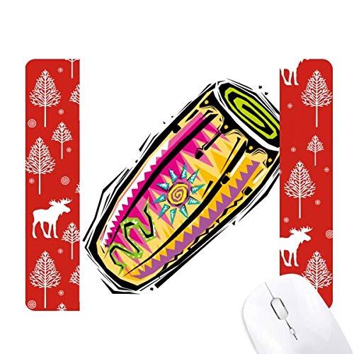 La souris noël woods décore votre table aux couleurs du Mexique