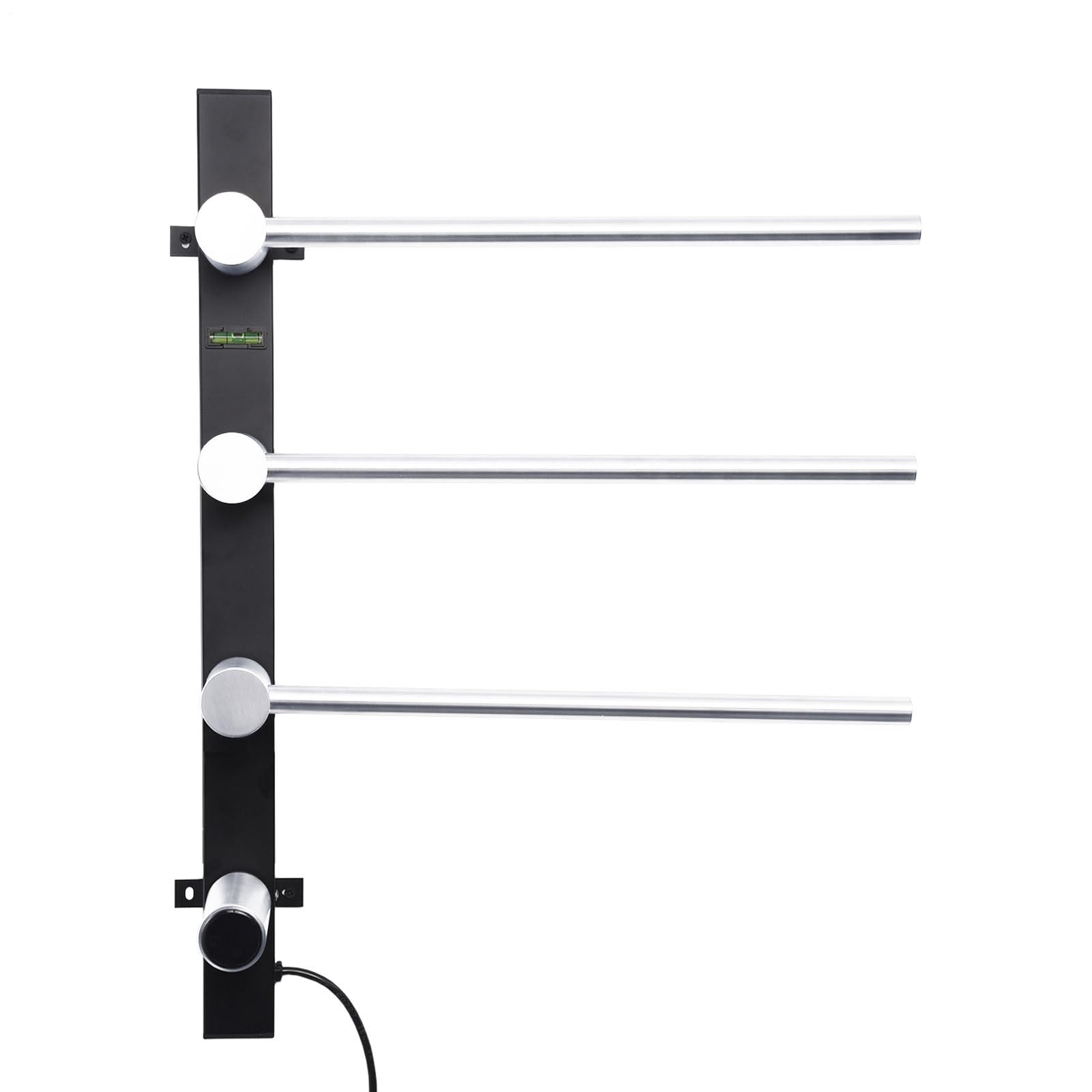 Heated Towel Rack | 3 Heated Towel Rail,Display Towel Warmer with Adjustable Temperature, Towel Drying Rack for Hotel, Apartment