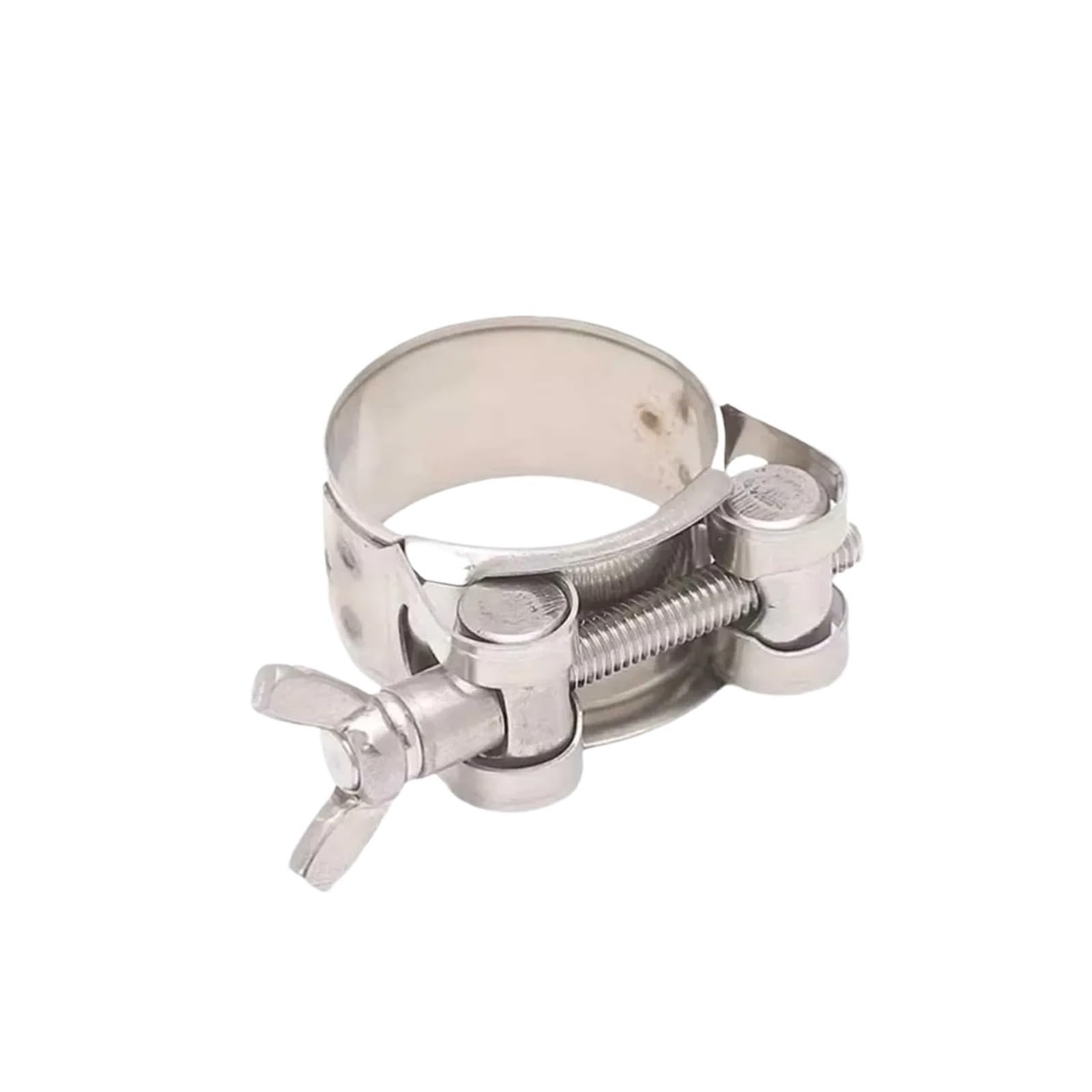Collier de serrage robuste en acier inoxydable 304, torsadé à la main/Collier de serrage papillon renforcé for tuyau 19 mm-252 mm(1pcs 240-252mm)
