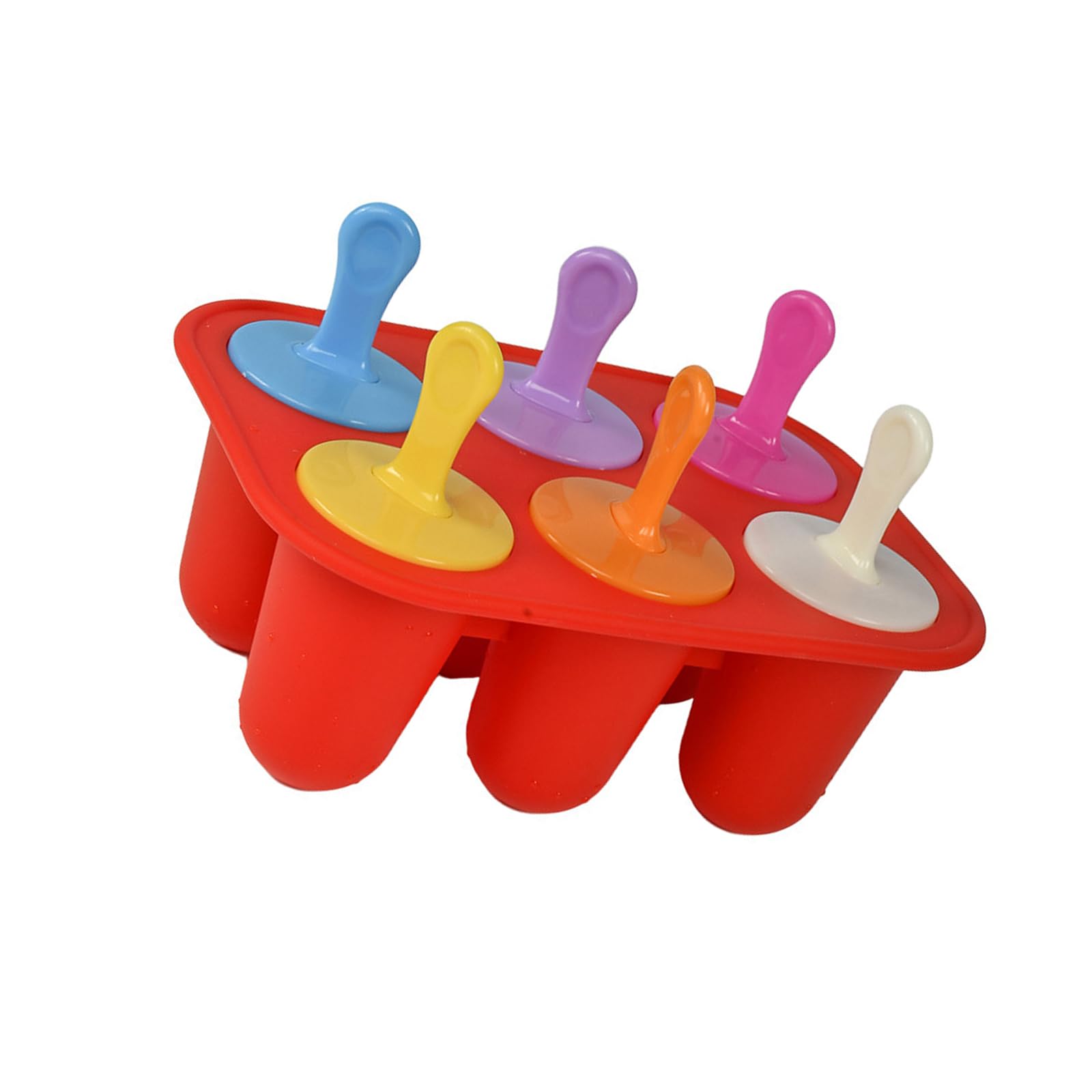 Btgghytr Leak Proof Silicone Candy Molds Dessert Making Set Produced for Crafting Artisanal Dessert and Sorbets Block Recyclable Ice Milk Maker Molds