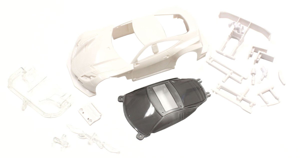 Kyosho (MZN130 Honda HSV-010 2010 White Body Set (Non-Decoration)