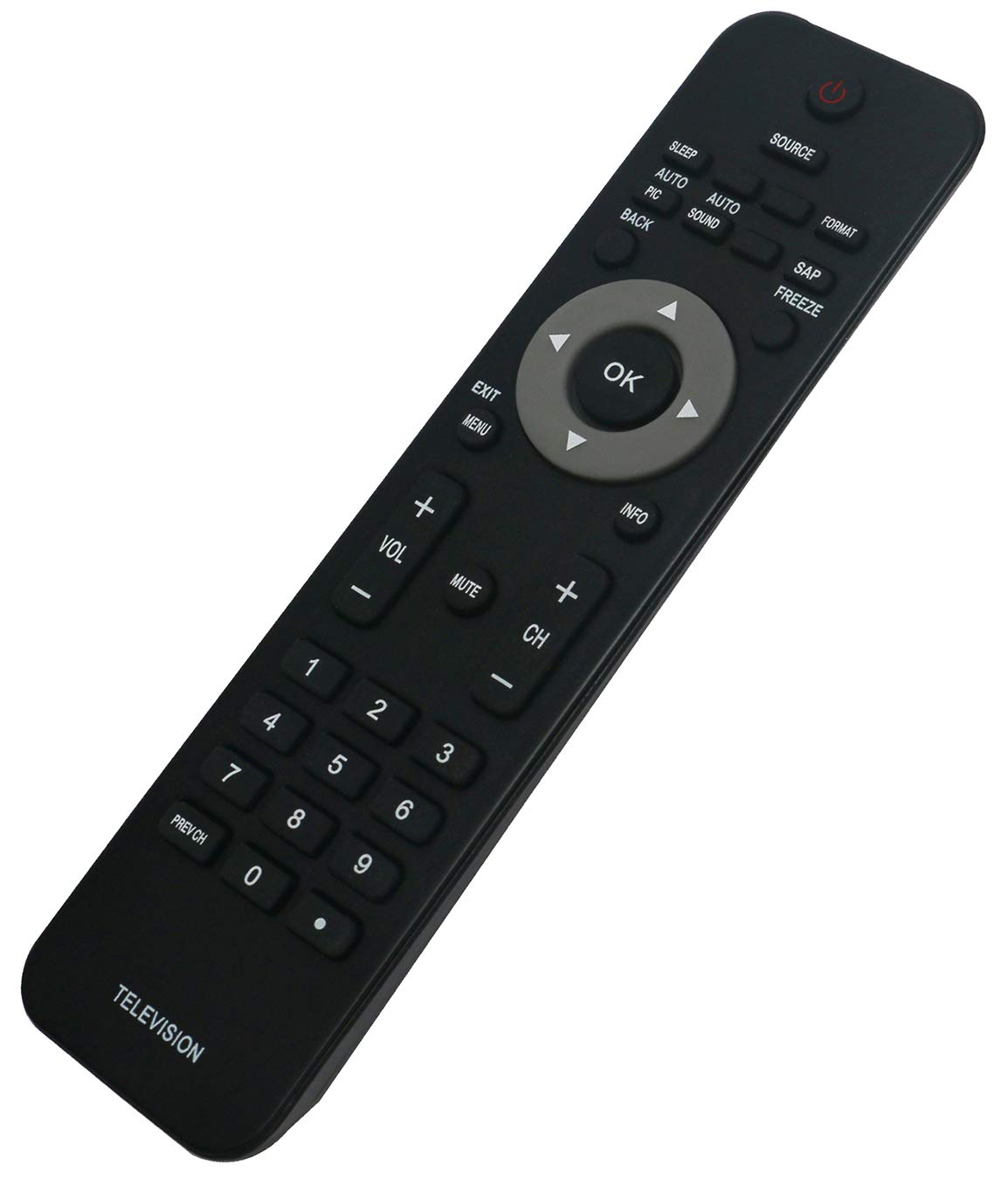 VINABTY Telecomando Universale Sostitutivo Per TV Philips - Modelli 32PFH4101, 22PFS4232, 43PFS4132 E Molti Altri (YKF347-001) - 4