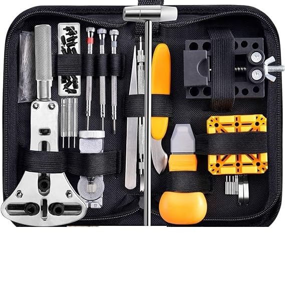 Bluedeal Watch Repair Kit,187Pcs Watch Tool Kit with Watch Link Pin Remover Tools and Watch Back Case Removal Tools for Watch Strap Remover, Watch Battery Replacement, Watch Band Sizing, Watch Repair (B0DCNQWX55) Amazon Price History, Amazon Price Tracker