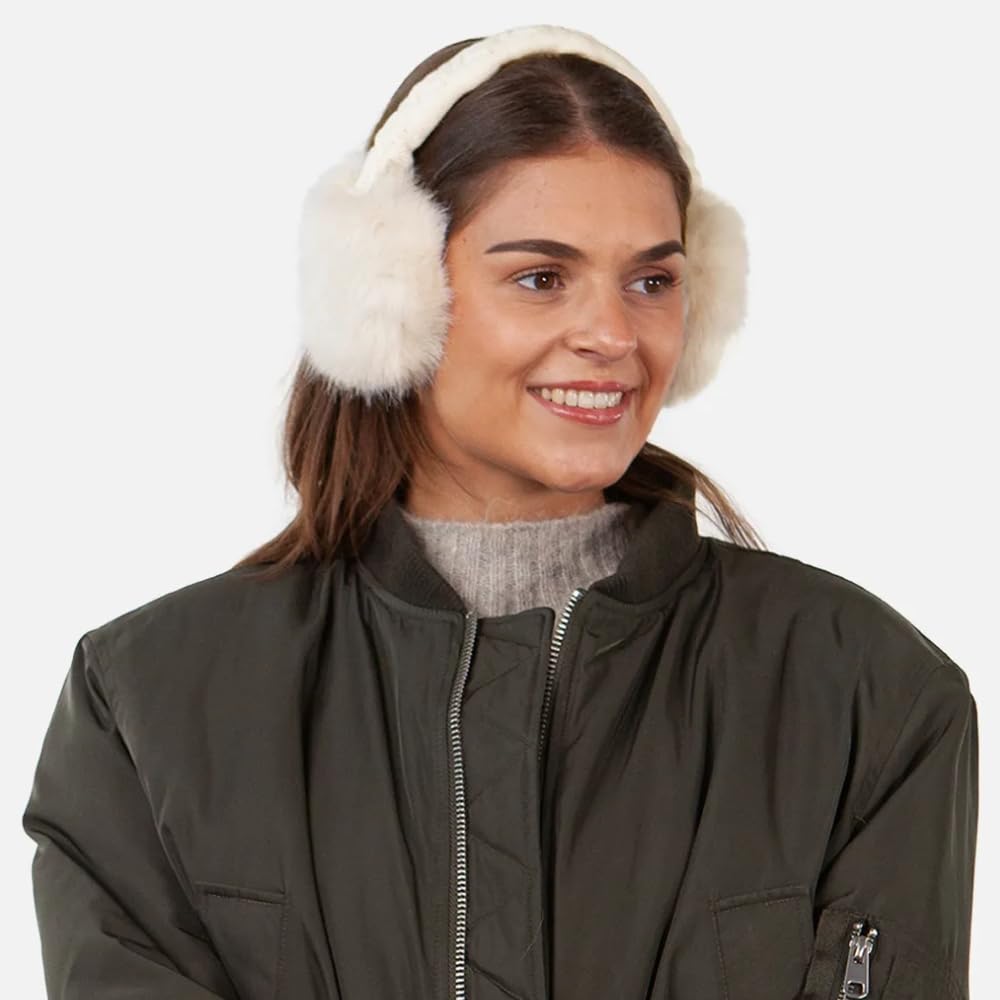 Barts Ohrenwärmer Fur faltbar Winter Ohrenschützer Kunstfell verstellbar warm