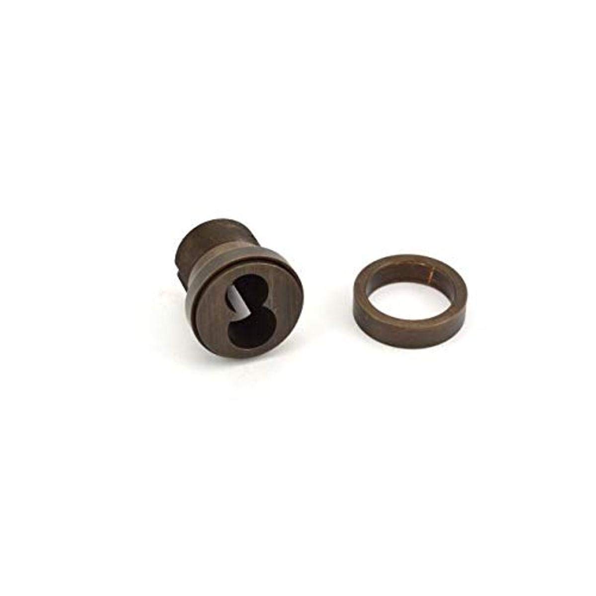 Schlage Commercial 30137613 Full Size Interchangeable Housing Less Core with Compression Ring; Spring; 3/8" Blocking Ring; and L Cam Oil Rubbed Bronze Finish