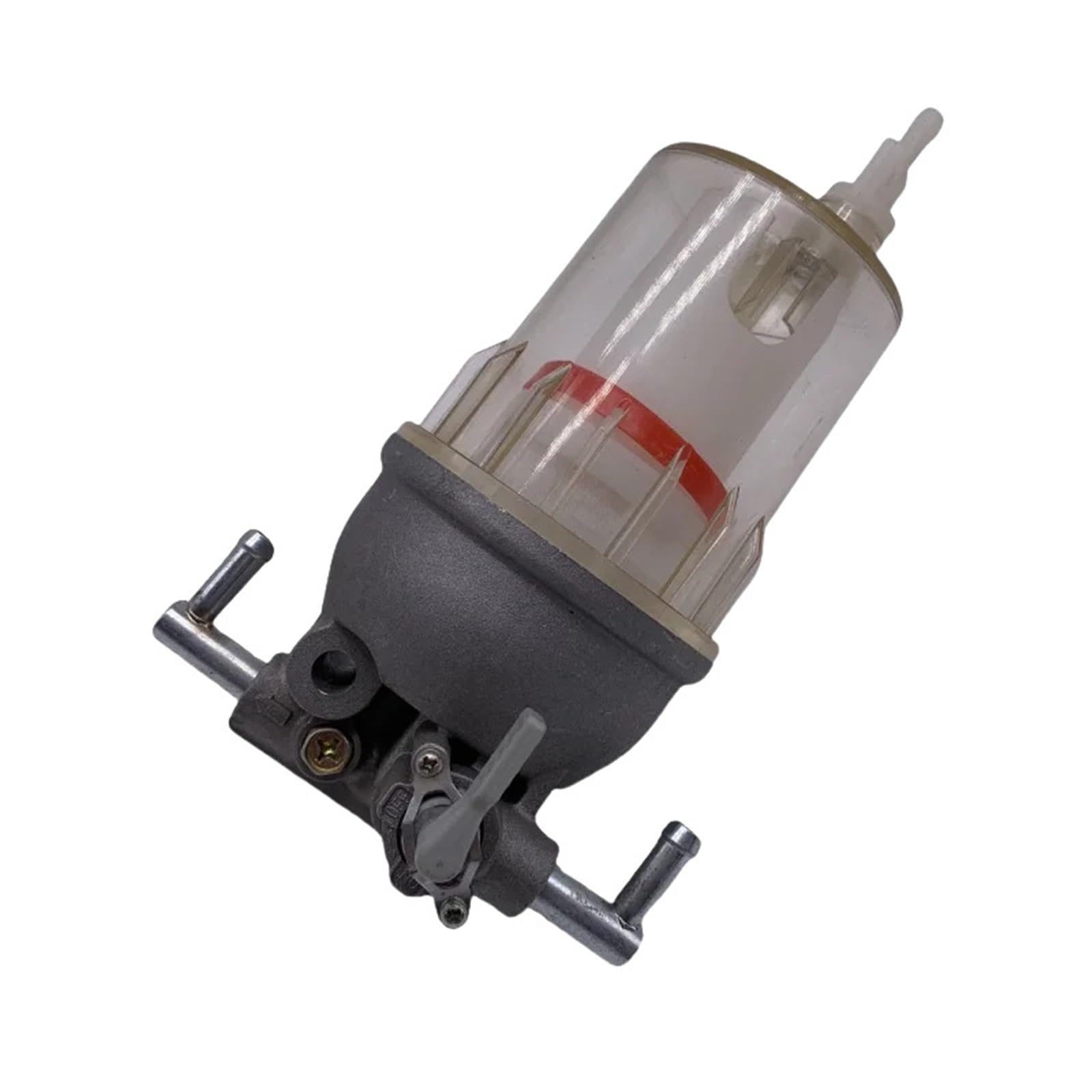 Riswekfw Grey Excavator Filter Element Assembly Oil-Water Separator Skv412 129242-55730 Suitable For Excavator Maintenance Part(Grey)