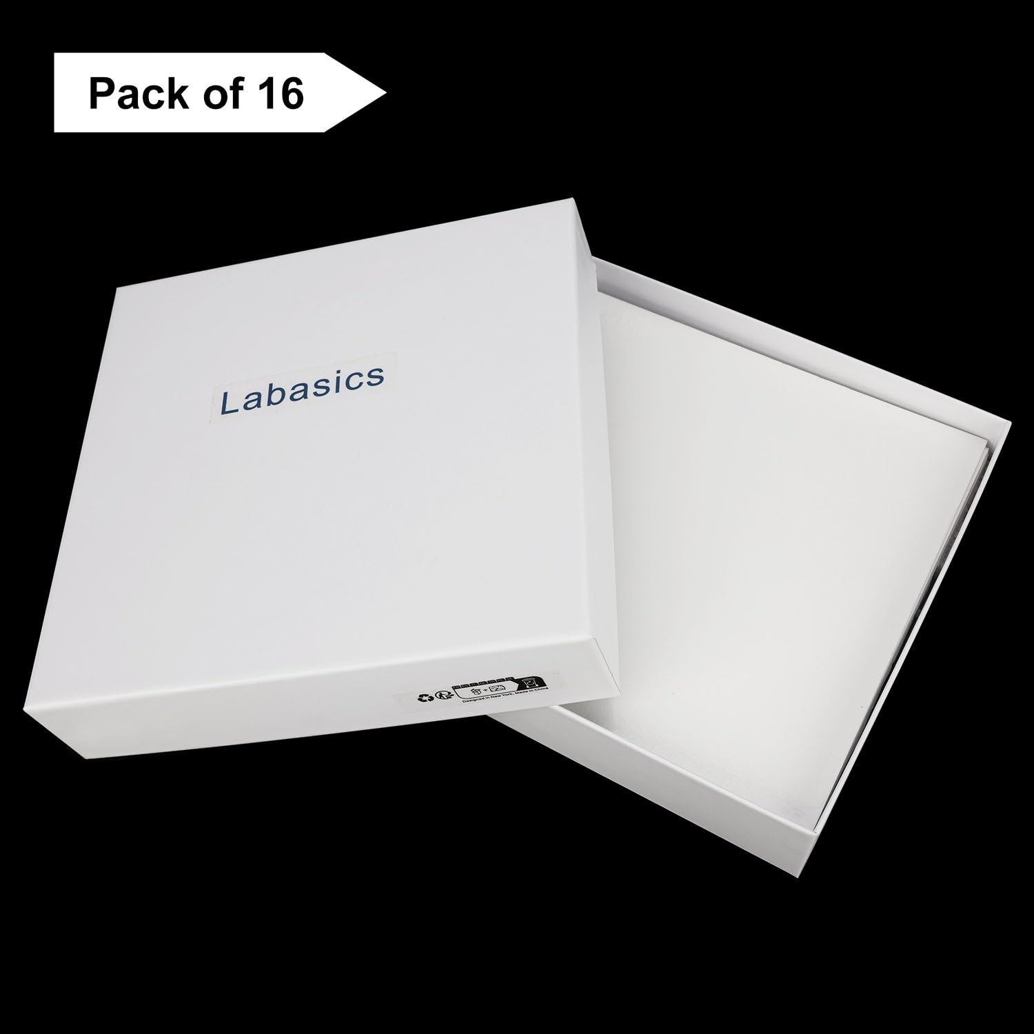 Labasics Piastra di analisi cromatografia rivestita in plastica TLC 60, 20 x 20 cm, spessore 200-250 µm con gel di silice 60 GF254, confezione da 16 pezzi
