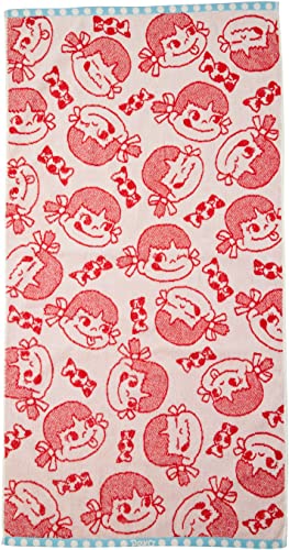 丸眞 バスタオル Peko&Poko ペコちゃん エモーションペコ 綿100% 抗菌防臭加工 2965004500 約60×120cm