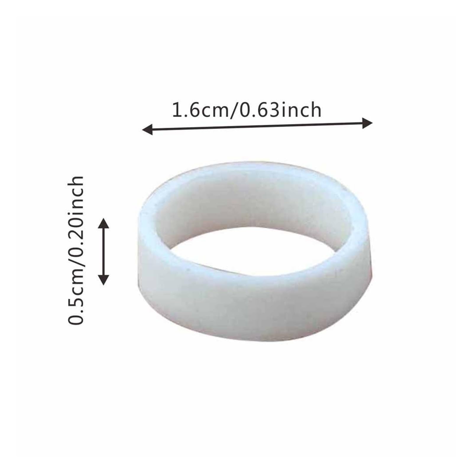 Fascette in gomma siliconica Confezione da 450 mini fasce in lattice elastiche ad alta elasticità