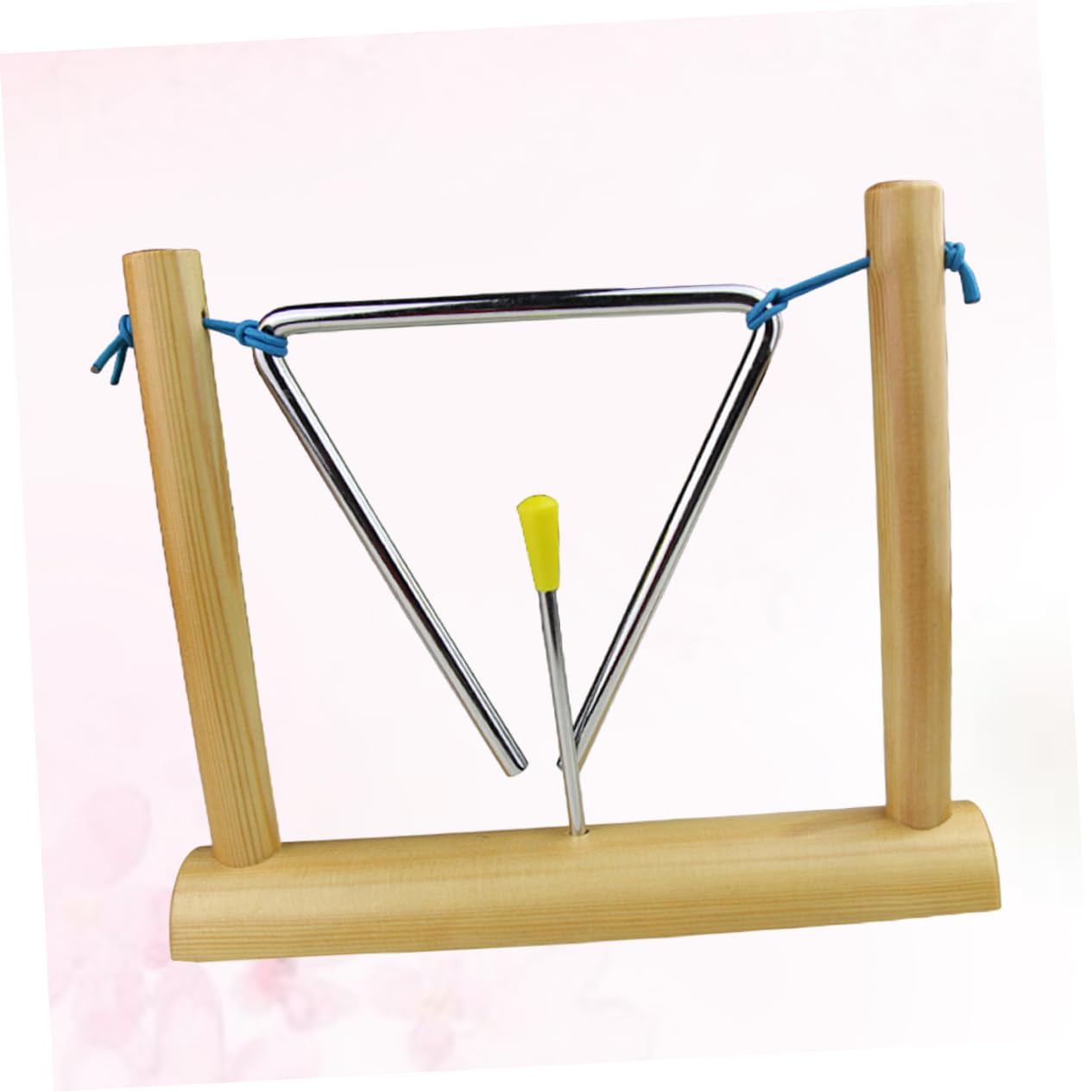 BESPORTBLE Early Educational Music Instrument Triangle Bell Safe Percussion Teaching Tool for Kindergarten Home Classroom Activities