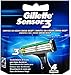 Gillette Sensor3 - Recambios De Maquinillas - 4 Unidades