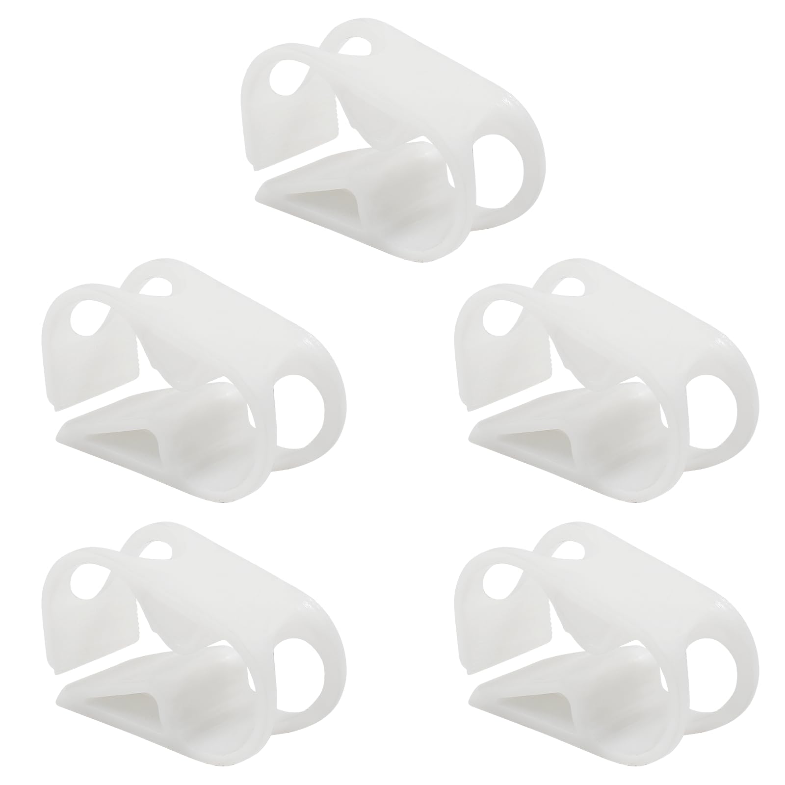 1/2"-5/8" Plastic Tubing Clamps, 5 Pcs Adjustable Tube Clip