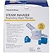 HealthWise Steam Inhaler Respiratory Vapor Therapy | Sinus Pressure, Congestion, Colds & Cough Relief | Facial Steamer, Steam Inhaler, FSA Eligible, Vaporizer or Vocal Steamer | Mask for Cleansing