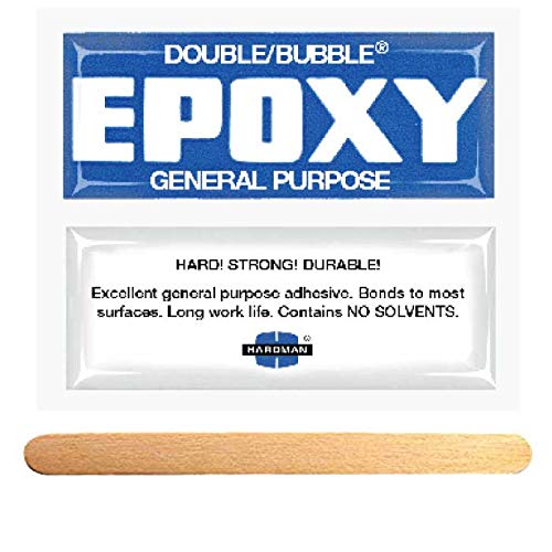 Hardman Double Bubble Blue General Purpose Slow-Setting Epoxy (2 hours) 100 Packs (#04005)
