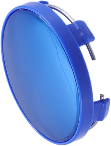 Miniatura 4 de ACROPIX Tapones centrales para llanta de automóvil de 2.362 in, 5 clips, con adhesivo azul, paquete de 4