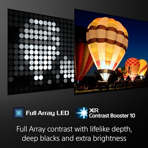 Image of Sony Bravia 139 cm (55 inches) XR Series 4K Ultra HD Smart Full Array LED Google TV S XR-55X90K 1 (Black)