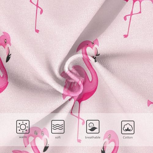 Cotton Toddler Girls Underwear Pink Flamingos Bird Cute Girl Panties Cute Bright Kids Briefs Undies 2t3