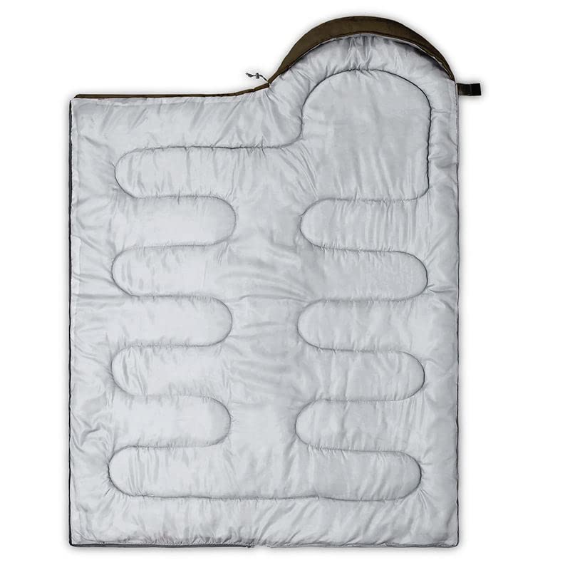 Sleeping Bag for Kids Adults, Brown Giraffe Fur Pattern - Lightweight Warm Portable Outdoor Indoor - Waterproof Cold Weather Resistant Sleeping Bag for Camping Hiking miniatura 4