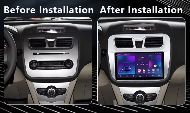 Pantalla Carplay para LIFAN 530 2014 con Android Auto y Bluetooth 4 Nuclear 2