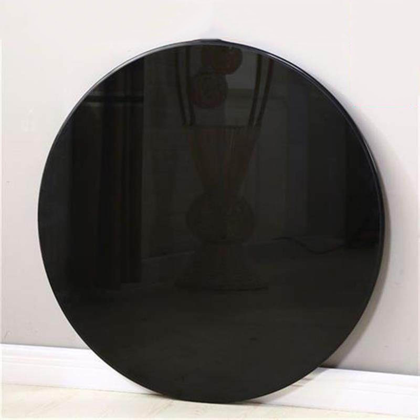 Gy8pkvwkwq Black 400Mm-600Mm-800Mm-1000Mm Round Tempered Glass Table Top ,1/2" Thick,Bevel Premium Round Circular Plate Glass(40Cm(16In))