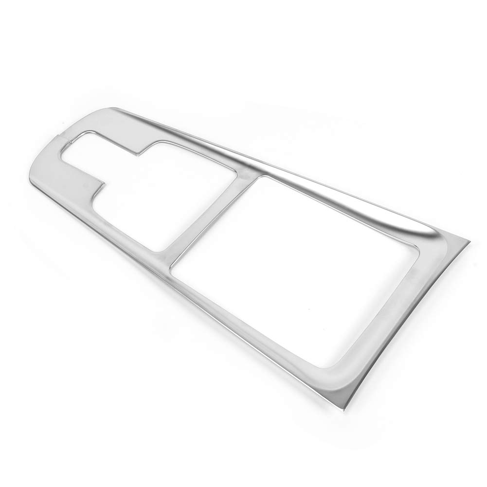 Panel decorativo para consola central de coche, embellecedor interior ABS de primera calidad, diseño de lujo brillante, accesorio de protección contra arañazos para GLB Clase B (Cromo)