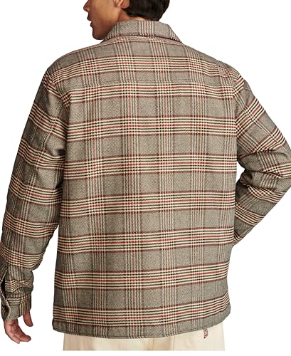 Lucky Brand Men's Plaid Shirt Jacket2