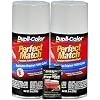 Dupli-Color Oxford White Exact-Match Automotive Paint for Ford Vehicles (8 oz.), Bundles with Prep Wipe (3 Items)