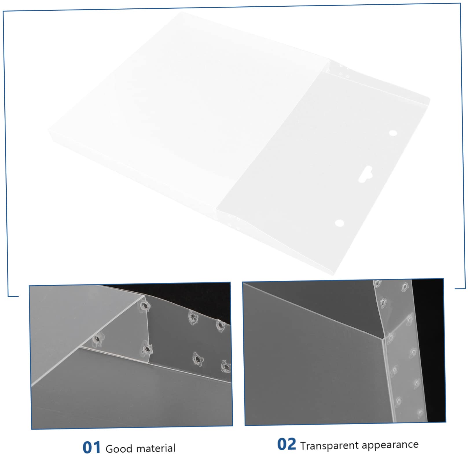 TEHAUX 9pezzi Documenti Organizer Per Riviste e Sacche Appese Per e Casa e Facile Installare