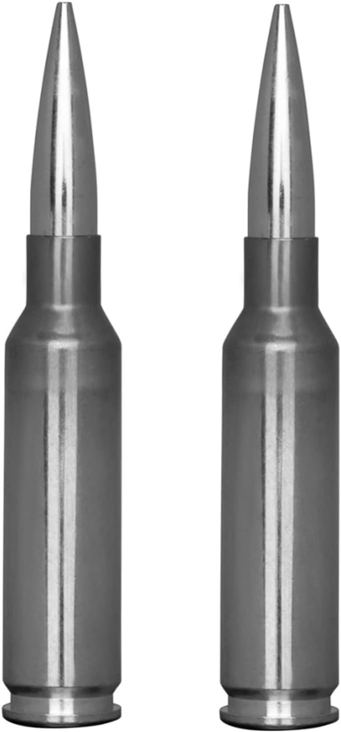 Steelworx 6.5 Creedmoor Inert Snap Caps Stainless Steel 2 Pack