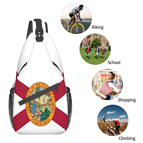 Mochila bandolera urbana negro unisex casual miniatura 7