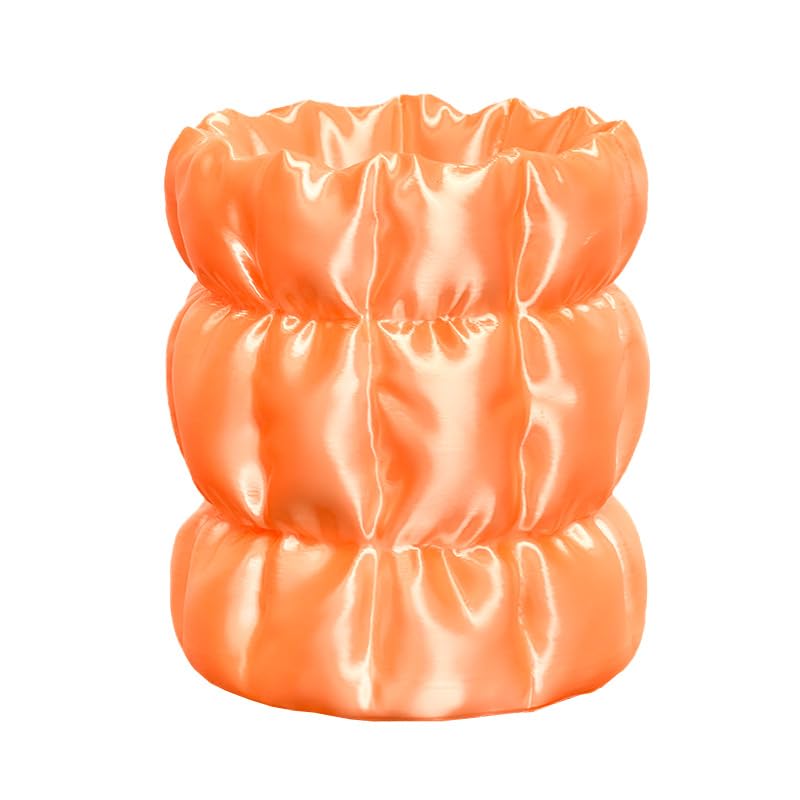 Image of Silk Sweet Orange PLA 1.75mm 1kg Shiny Smooth Gloss 3D Filament FDM AMS | Light Color High gloss Silk finish Smooth metallic Sweet Orange Low warping 1kg spools 2.2lbs surface for Printer Bambu Ender