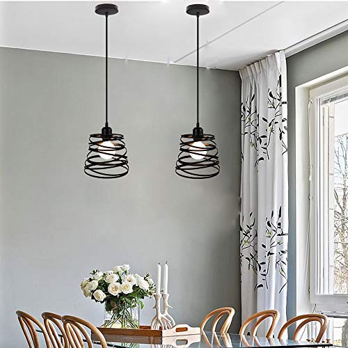 Lampada a Sospensione Retrò Industriale Vintage