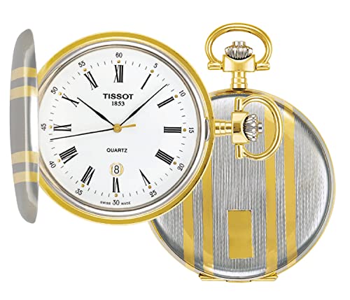 Tissot Savonnette montre de poche mécanique suisse authentique de collection pour homme