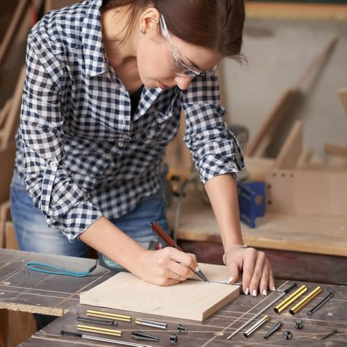 Kit de bolígrafo rotatorio de madera de 7 mm para solucionar fallos en manualidades DIY 3