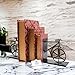 Hosley Farmhouse Memory Book Boxes Set of 3 Red Brown & Gold Storage Organizers in 12