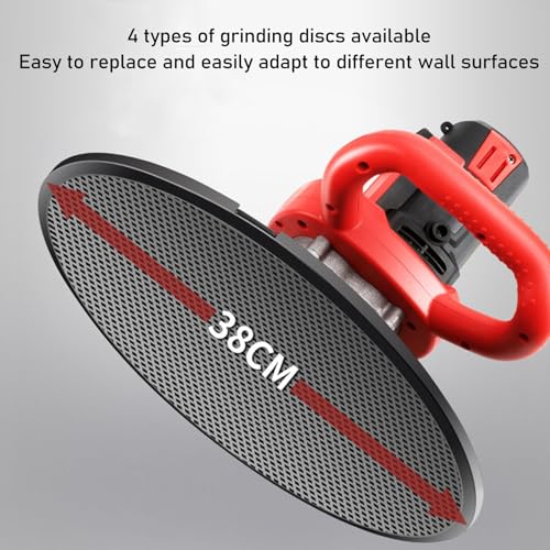 Machine de lissage de murs électrique avec polisseuse murale LED
