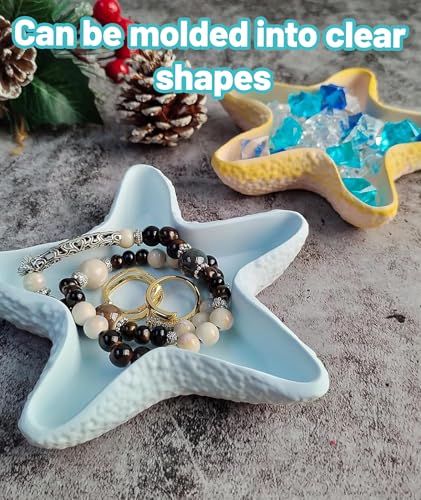 Image of Resin Art Mould, Resin Art Kit with Moulds, Romantic Double Heart Mold with Base and Colored Bead Chain DIY Moulds Perfect for Wedding Anniversaries and Home Decor (White(1pcs))